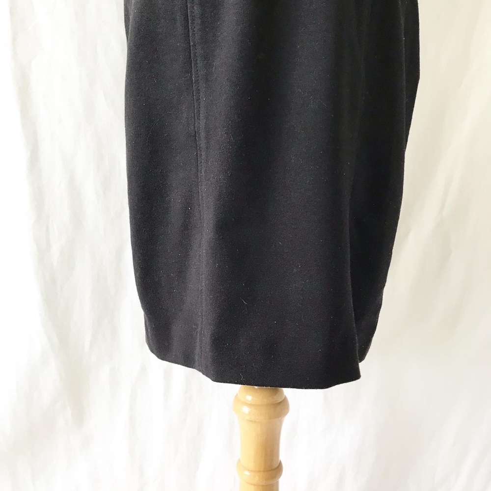 Banana Republic black belt bodycon dress size 00P - Picture 5 of 10